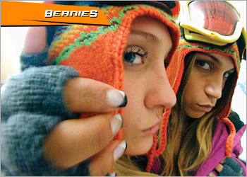Ok.. These chiquitaz are too cool. I can hardley handle it...If you want it... here it is... come and get it...New snowboard beanies from burton - von zipper - 686 - coal and mo bad to the bone doggies!