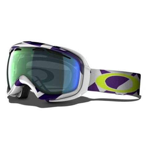 Oakley Elevate Goggles - Factory Slant Purple Emerald Iridium