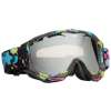Spy Omega Snow Goggles - 80's War Paint / Rose Silver Mirror