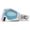 Von Zipper Feenom Snow Goggles - White Gloss / Smoke Green Chrome