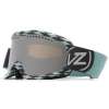 Von Zipper Sizzle Snow Goggles - Diamonds Aqua / Smoke Grey Chrome