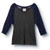 Quicksilver Swan Leaves Dolman Tee