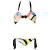 Roxy Stop and Glow Angel Bandeau Bikini Top  Retro Bikini Bottoms