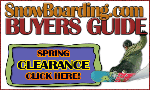 Snowboarding Equipment Buyers Guide