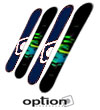 option snowboards