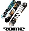 rome snowboards